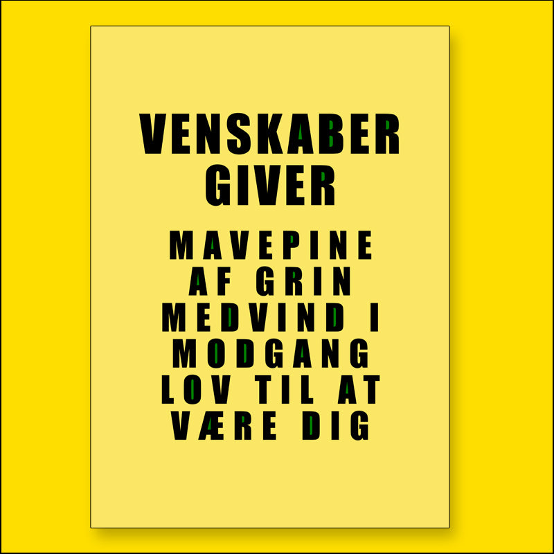 Plakat: Medvind & Modgang - Køb 2 og spar 50 kr.